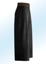 Zachte, soepel vallende culotte in su&egrave;de-look 