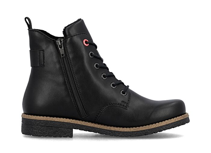 Rieker, klassieke dames enkellaarsjes, met rits 