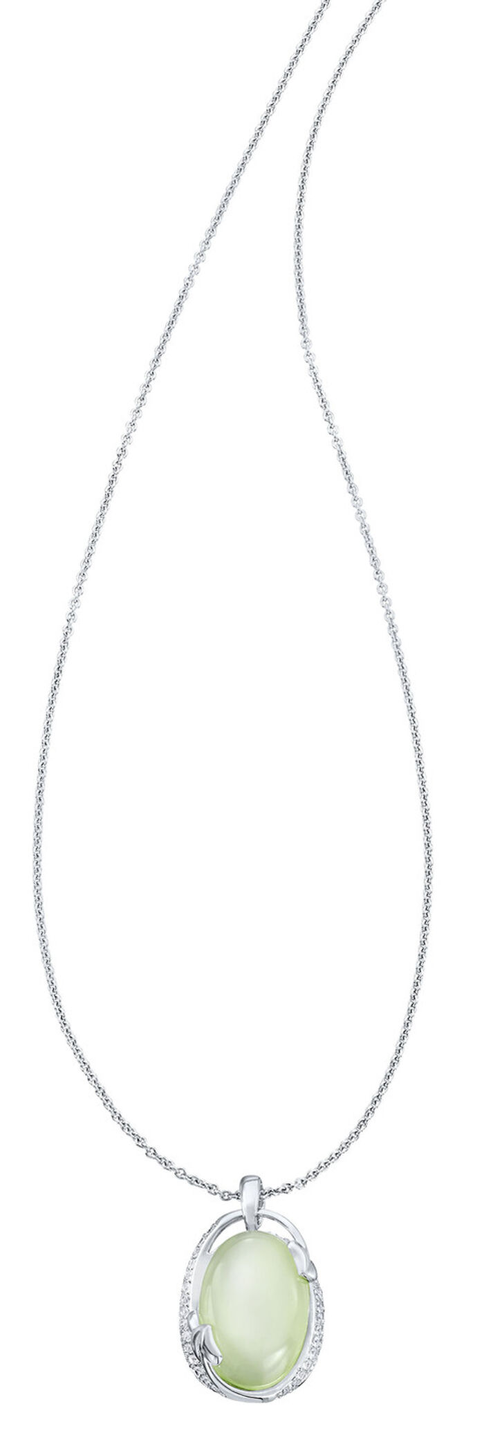 Edelsteenhanger met ankerketting 