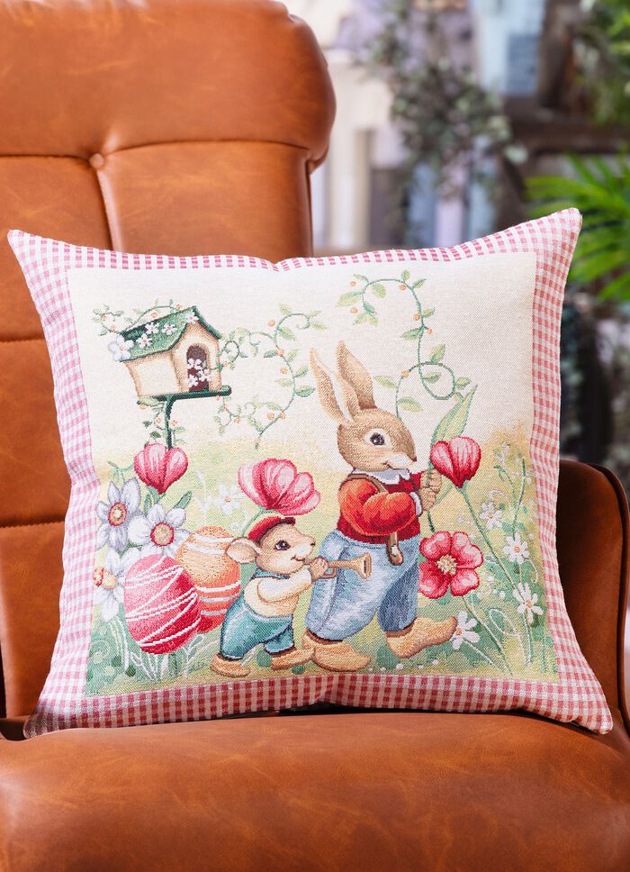 Kussenhoes van tapijtkwaliteit 