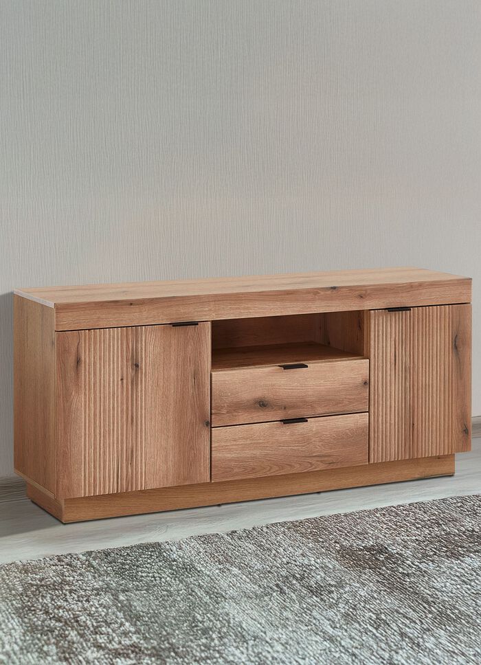 TV longboard met wandplank 