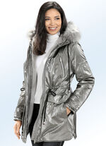 Parka met verfijnde details 