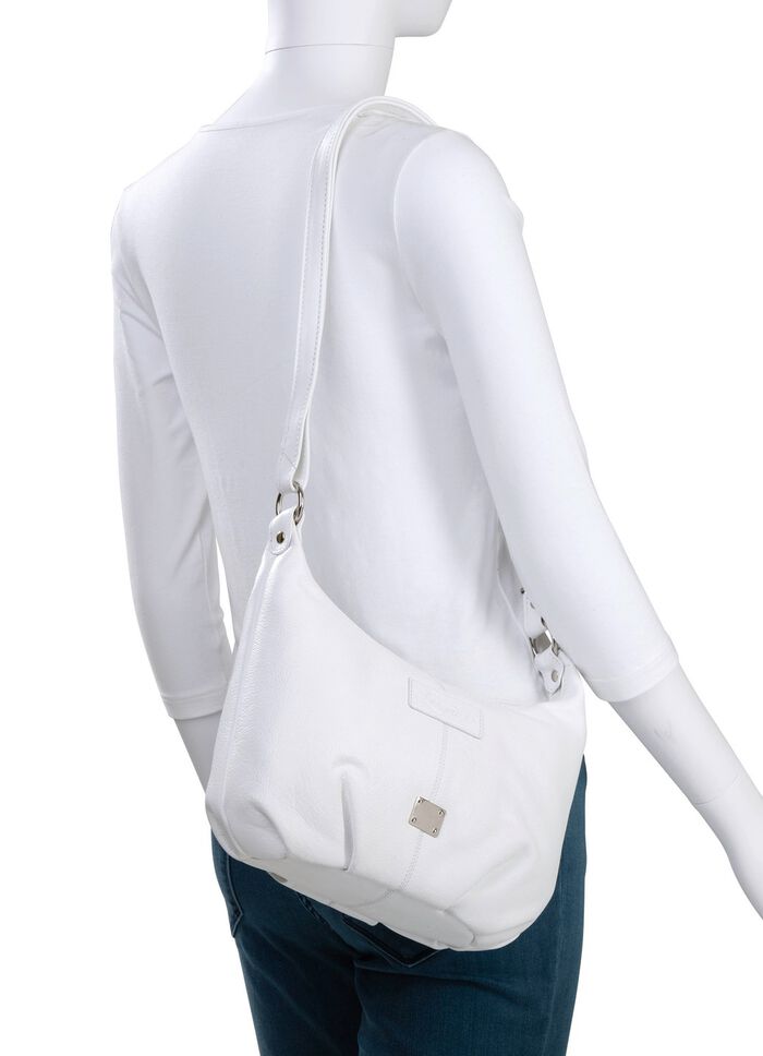 Laurina, tas, dames, &eacute;&eacute;n verstelbare schouderband WIT