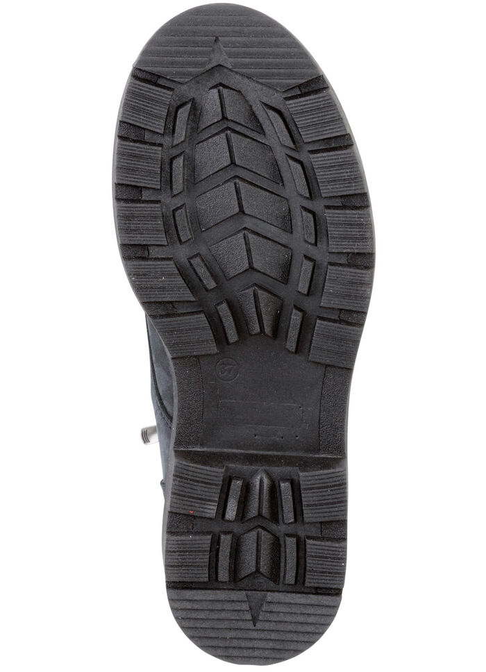 Andrea Conti veterlaarzen gemaakt van het beste nubuckleer ZWART