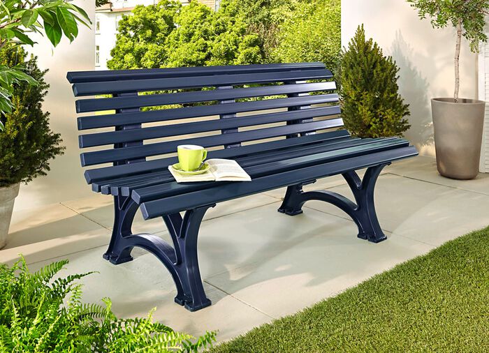 Tuinbank gemaakt van hoogwaardig kunststof 