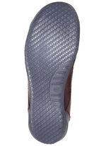 Andrea Conti veterschoen met contrasterende rand BORDEAUX