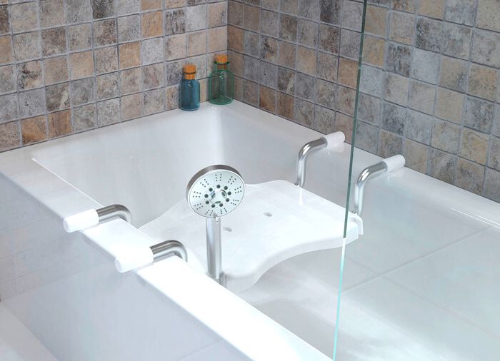 Badzitje van stevig aluminium 