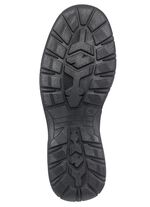 Weerbestendige veterschoen met uitneembaar voetbed ZWART