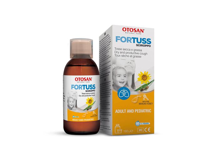 Otosan&reg; ForTuss hoestsiroop met Manukahoning 