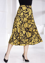 Rok met expressief ontwerp 