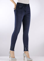 Luxe jeans DUNKELBLAU