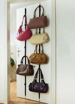 Tasgarderobe, set van 2 ZWART