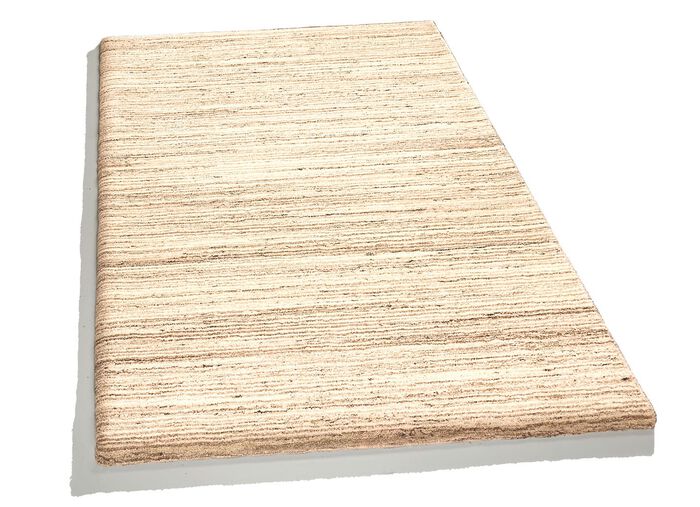 Handgetufte bruggen, vloerkleden en bedrokken UNI BEIGE