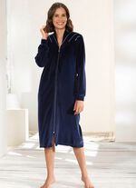 Huisjas met doorlopende ritssluiting 