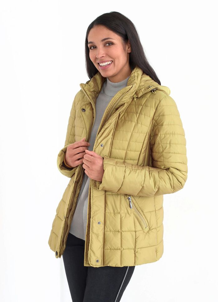 Jas in 2 kleuren MOSTERD