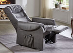 TV-fauteuil in lederlook ANTHRAZIT