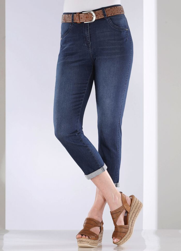 Jeans met push-up effect 