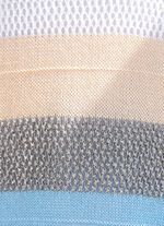 Trui van een garenmix met glanseffect 