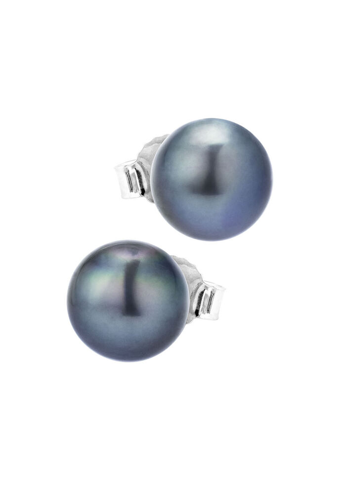 Elegante oorbellen met Tahitiaanse kweekparels 