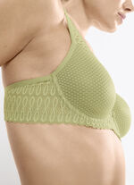 Triumph Aura Spotlight beugelbeha met elastische kant PISTAZIE