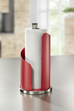 Rolhouder - gemaakt van roestvrij staal ROOD