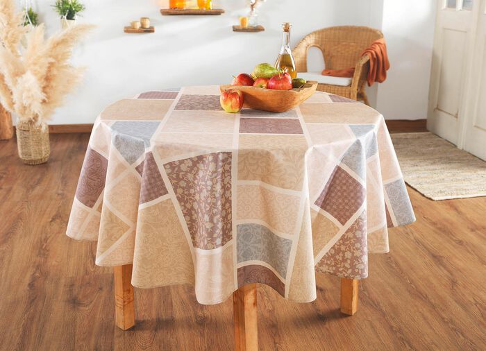 Tafelkleed met patchworklook 