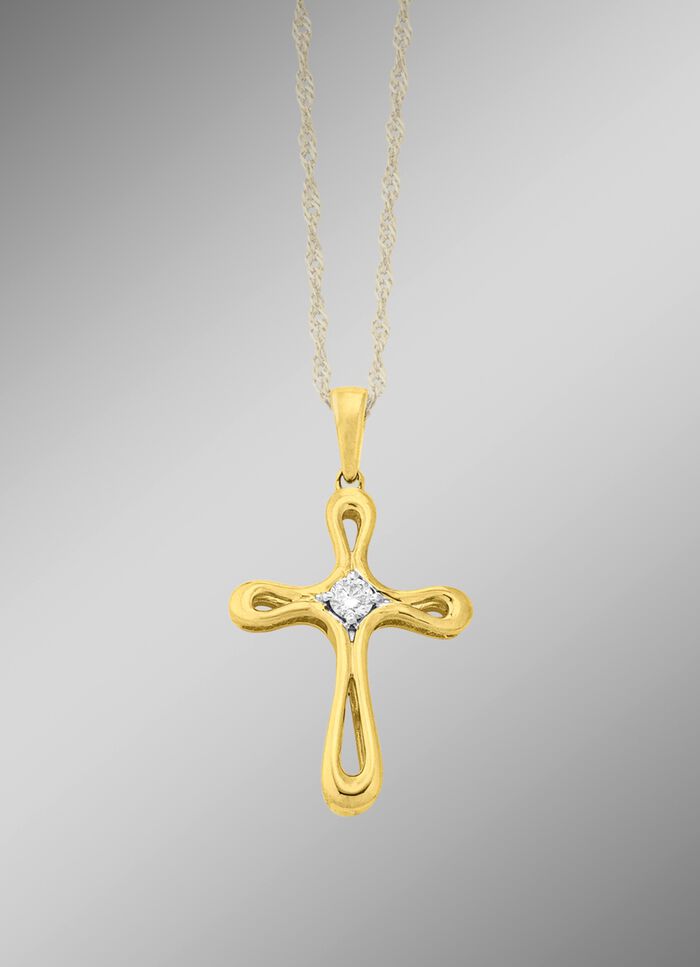 Klassieke kruis-kettinghanger 
