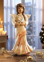 Engel met ster van Goebel CHAMPAGNE