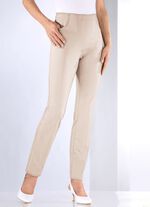 Broek met aangeknipte tailleband 