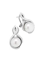 Clipconnector met gekweekte zoetwaterparel 