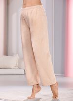 Lange loungebroek met elastische tailleband 