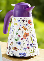 Thermosfles met kleurrijk bloemenmotief ZOMERBLOEMEN