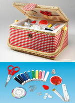 Naaimand met uitgebreide 76-delige accessoires