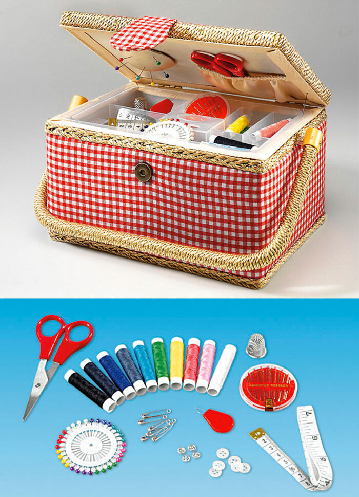 Naaimand met uitgebreide 76-delige accessoires