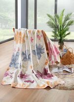 Villeroy &amp; Boch plaid met bloemenmotieven 