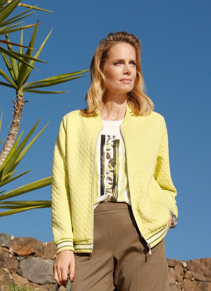 Overhemdjasje met collegekraag 