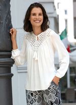 Tuniek met strikbandjes 