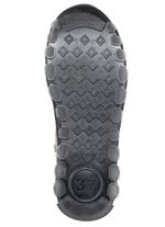 Gemini, trendy dameslaarzen, breedte G, met uitneembaar voetbed ZWART-KIEZEL-GRIJS