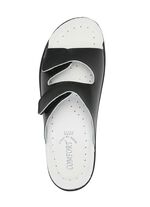 Tweepack klassieke damesmuiltjes, breedte H, met klittenbandsluiting 