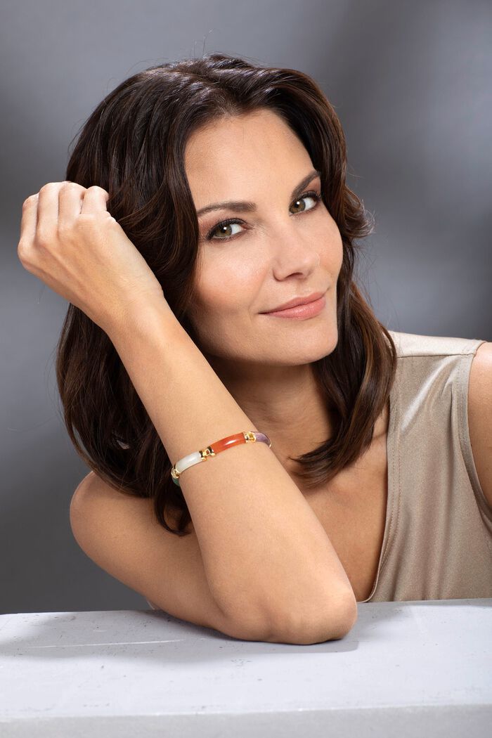 Armband met fijne jade 