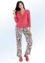 Broek met comfortabel wijd model 