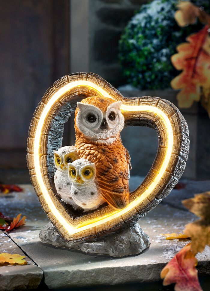 Uilen met harten 