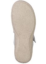 ELENA EDEN klomp met decoratieve perforaties WIT