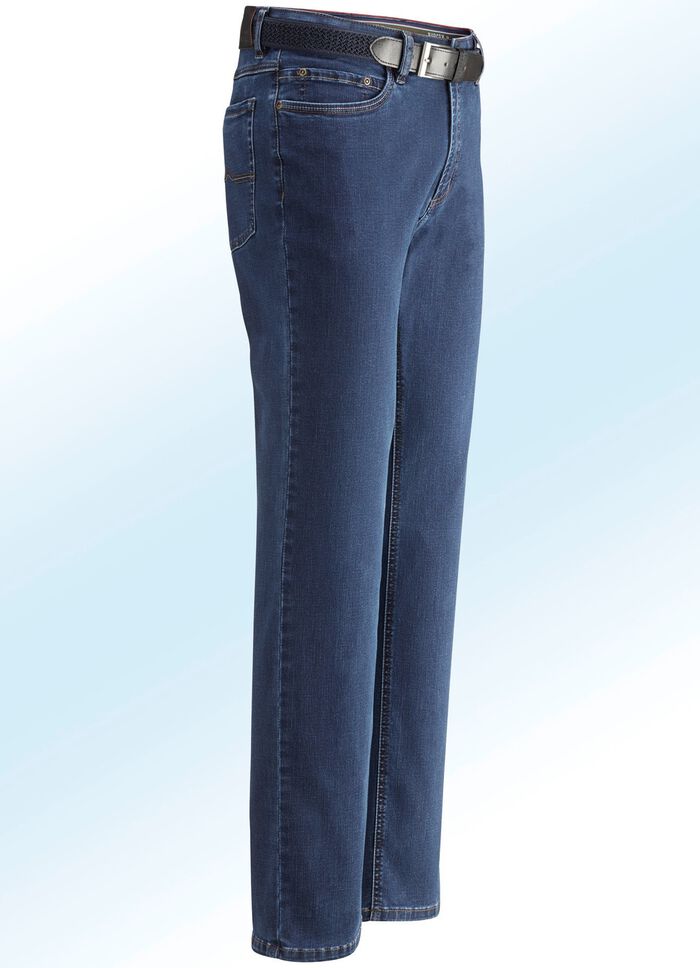 Superstretch jeans van &ldquo;Suprax&rdquo; in 4 kleuren DONKERBLAUW