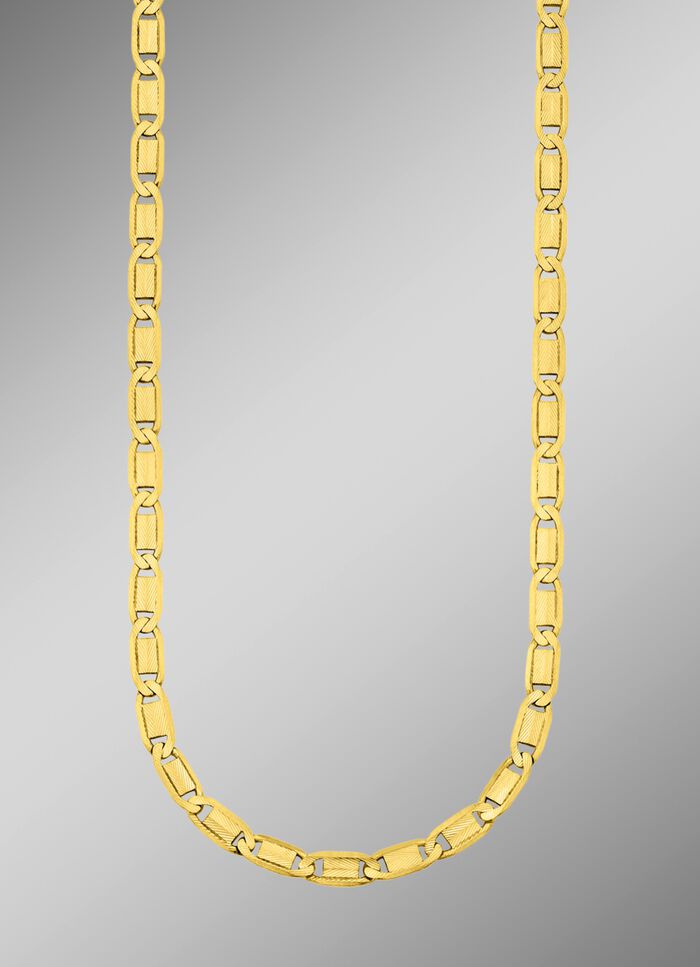 Massieve plaatketting, gediamanteerd 