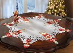 Ster tafelkleed met filigraan borduurwerk 
