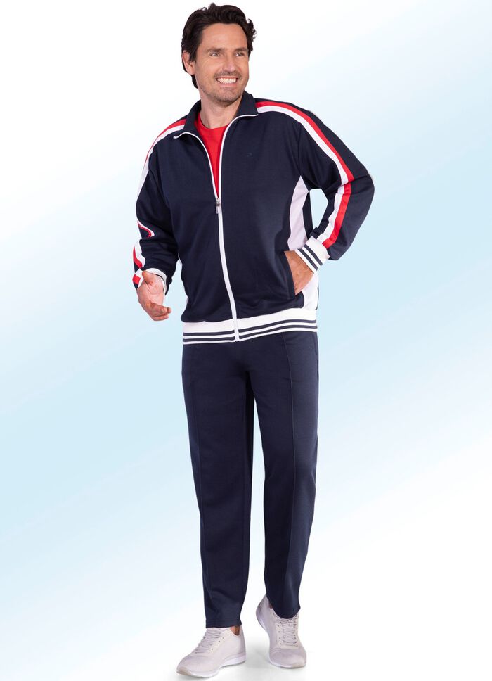 Vrijetijdspak met elastische boorden 