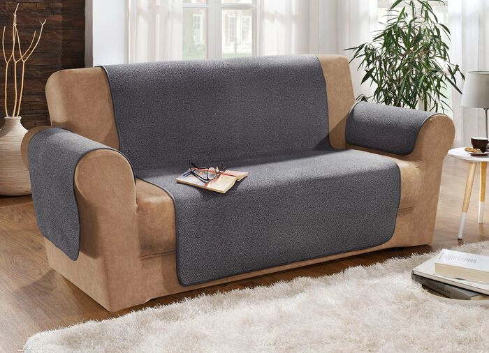 Fauteuil-, bank- en armleuningbeschermers met antisliplaag 