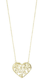 Romantische hanger met ankerketting