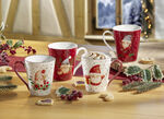 Kerstbekers, set van 4 